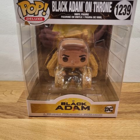 Pop! 1239 Black Adam on Throne