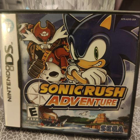 Sonic Rush Adventure Nintendo DS