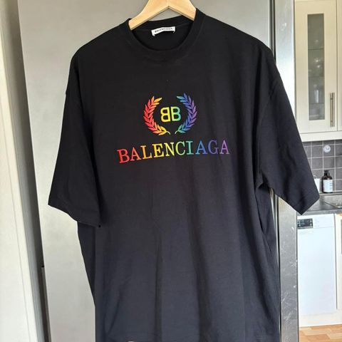 Balenciaga logo Tskjorte