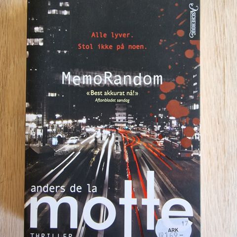 Memorandom av Anders De la Motte