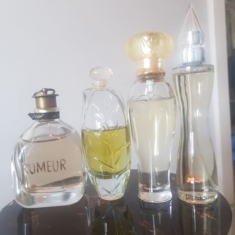 Nina Ricci, yves rocher, Lanvin, sheer enigma vintage parfymer selges billig!