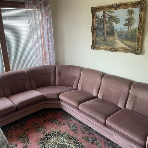 Gammel sofa - pent brukt