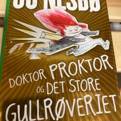 GRATIS FRAKT! Jo Nesbø, Doktor proktor og det store gullrøveriet