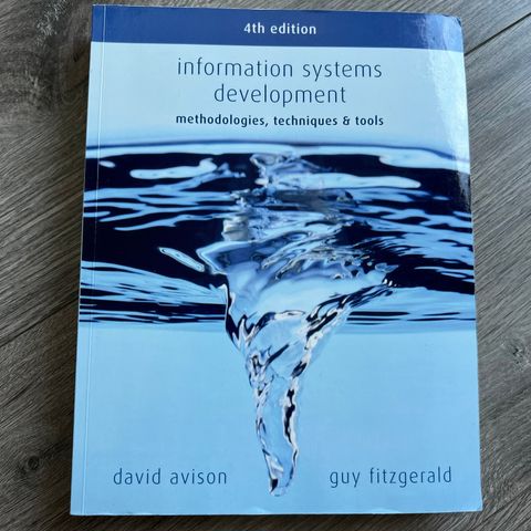 Informations systems development 4th edition