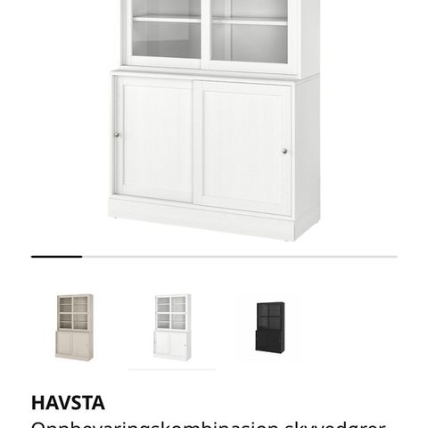 IKEA Havsta som bilde ønskes kjøpt