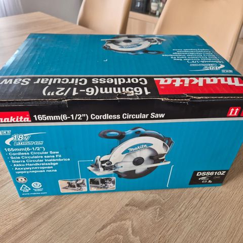 Makita Batteridrevet Sirkelsag