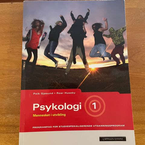 Psykologi 1 - Mennesket i utvikling (bok for privatister)