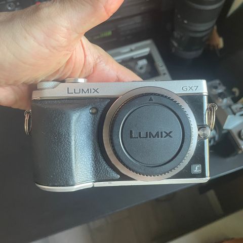 Lumix GX7 selges rimelig