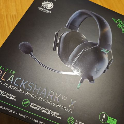 Razer blackshark v2 headsett