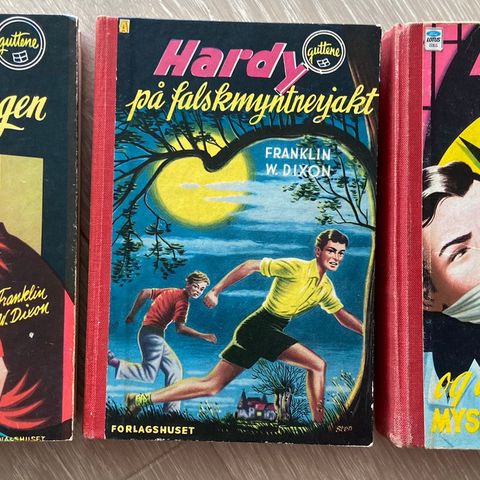 Hardy guttene bøker 10stk