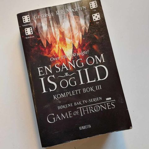 George R.R. Martin: En Sang om Is og Ild. Komplett bok 3. (Game of Thrones)