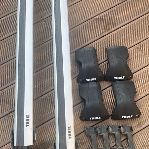 Thule WingBar Edge takstativsystem aluminium