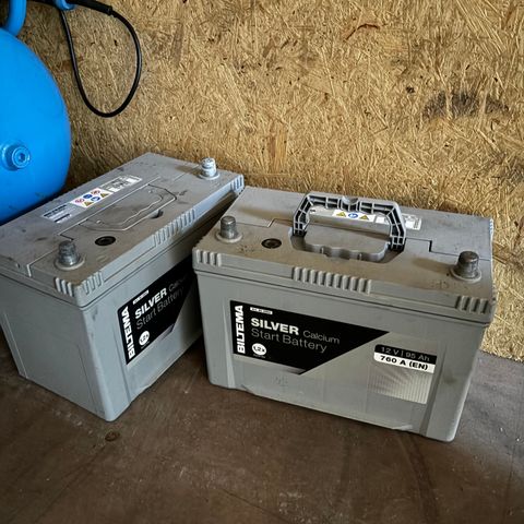 12v bilbatterier