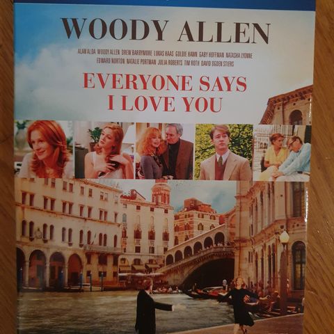 EVERYONE SAYS I LOVE YOU (1996) Woody Allen  Slipcover