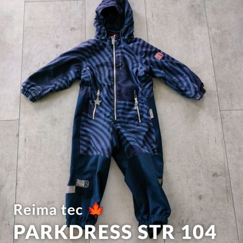 Reima tec parkdress str 104