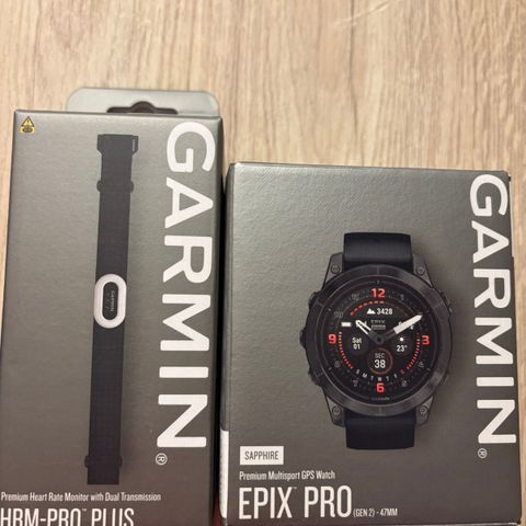 Garmin Epix Pro (Gen 2) Sapphire + HRM Pro-plus