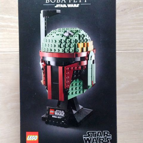 LEGO Star Wars 75277 Boba Fett hjelm. Ny uåpnet/utgått sett.