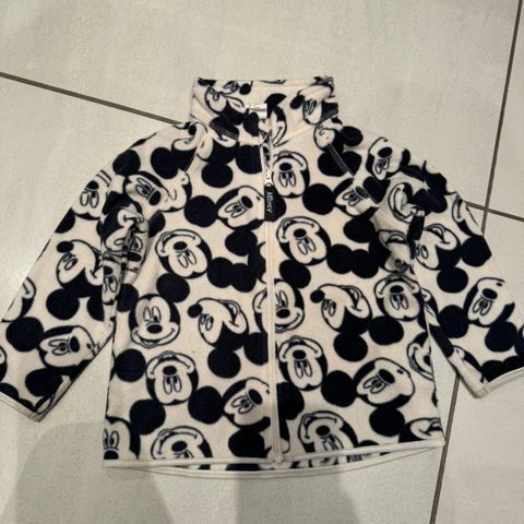 Fleece jakke str. 86