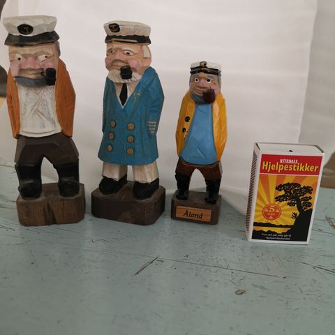 Trefigurer maritimt vintage