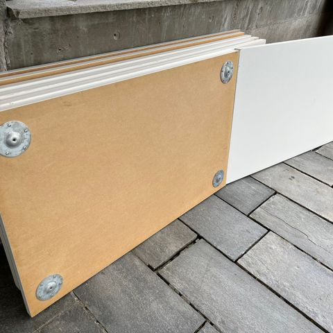 IKEA Langbord. 7 bordplater bordbein medfølger