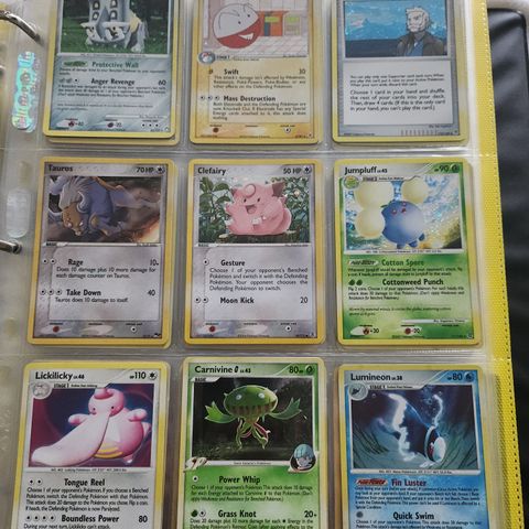 Gamle Holo/Rev Pokémon Kort