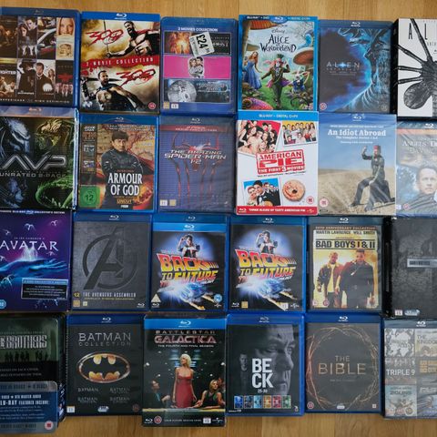 Over 200 Blu-ray samlebokser og spesialutgaver selges stykkvis