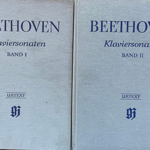 Beethoven Klaversonater Bind 1 og 2