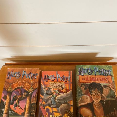 Harry potter bøker (Norsk) (3 bøker)