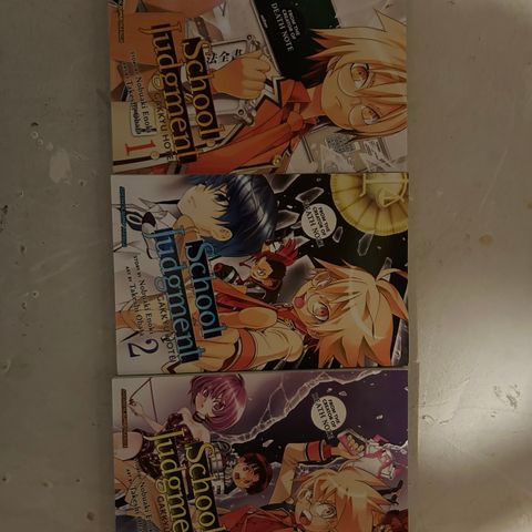 School Judgement - Manga - volum 1-3