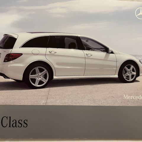 2009 Mercedes-Benz R-Class int. bilbrosjyre