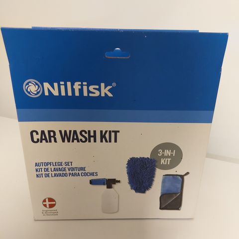 Nilfisk bilvaske kit