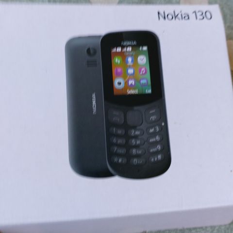 Nokia 130 med knust skjerm