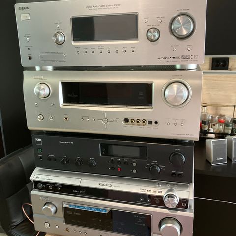 Sony  . Denon. Nad. Panasonic.