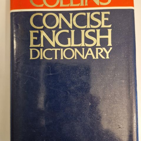 The New  Collins Concise English Dictionary 📖