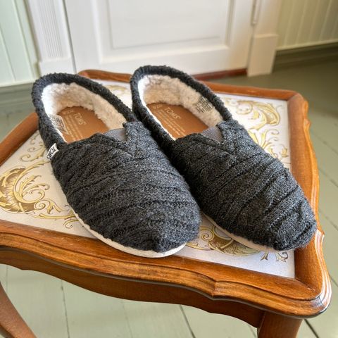 TOMS Classic Loafers/sko med innerfôr (38)