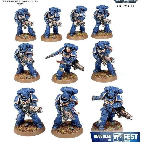 Warhammer 40K Space Marines Infernus Squad