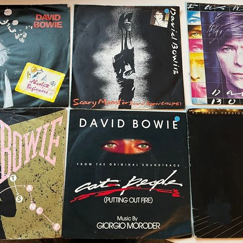 David Bowie Vinyl singler