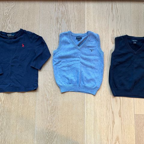 Pene klær til gutt 18mnd-2år (Gant & Polo Ralph Lauren)