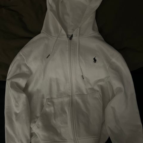 Ralph Lauren Polo Hvit Zip-Up