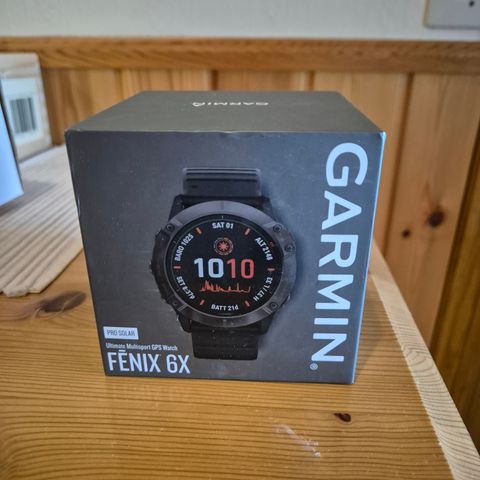 Garmin fenix 6x pro solar