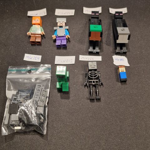 Lego Minecraft figurer