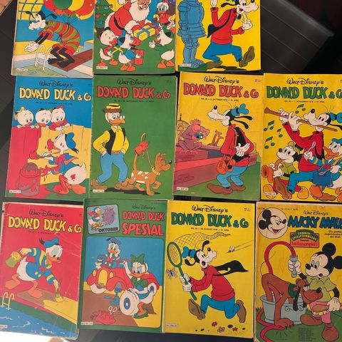 Donald Duck 1978 ,micky Maus 1 st