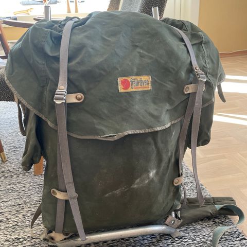 Retro Fjällräven pakkrammesekk