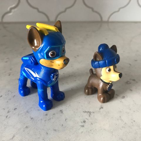 Pair of Paw Patrol Figures