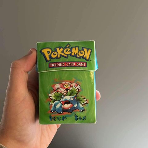 Pokemon Base set, deck box.