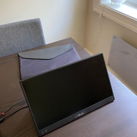 Asus ZenScreen MB16ACV 15,6" bærbar skjerm (sort)