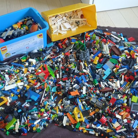 Legoklosser stor pakke