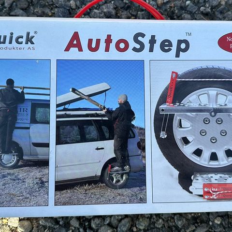 AutoStep for å klatre opp på og i takboks.