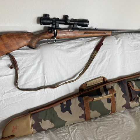 Rifle med kikkert