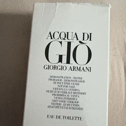 Aqua Di Gio EDT